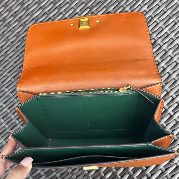 🧡Tory Burch Eleanor chain strap bag large Eleanor crossbody Tory Burch bag - Picture 12 of 17